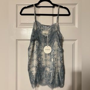 NWT Storia Lace Tank Top